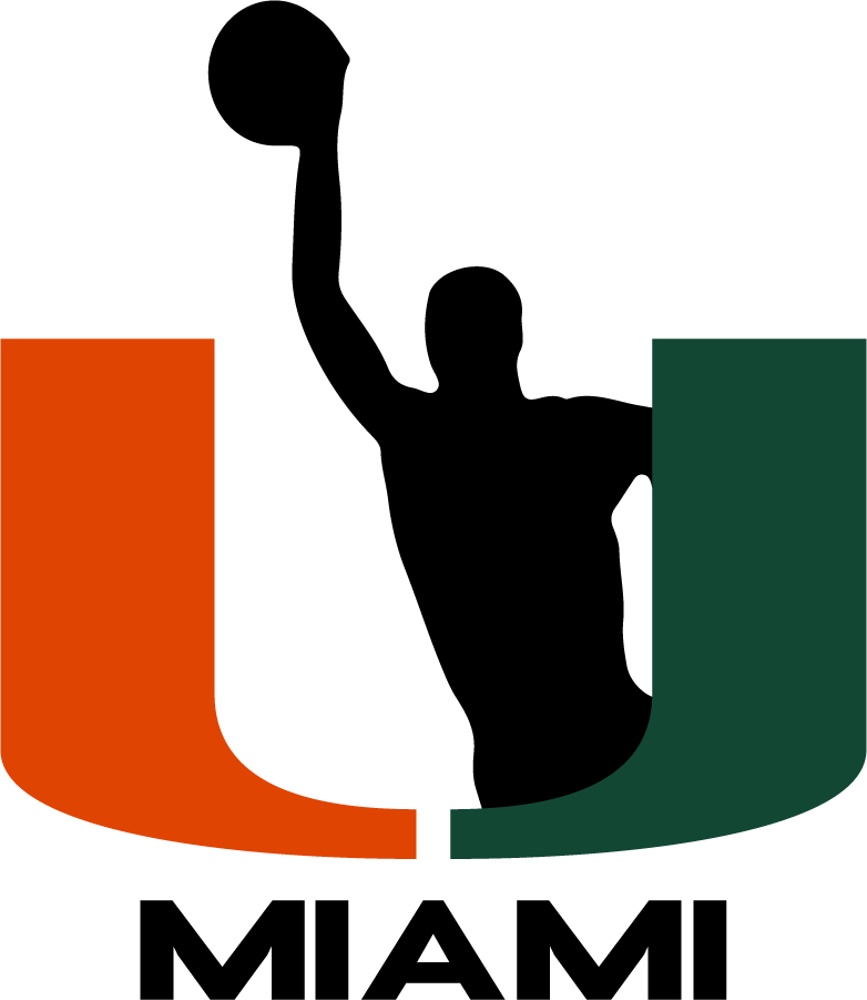 Miami Hurricanes 1973-1993 Secondary Logo v2 diy iron on heat transfer
